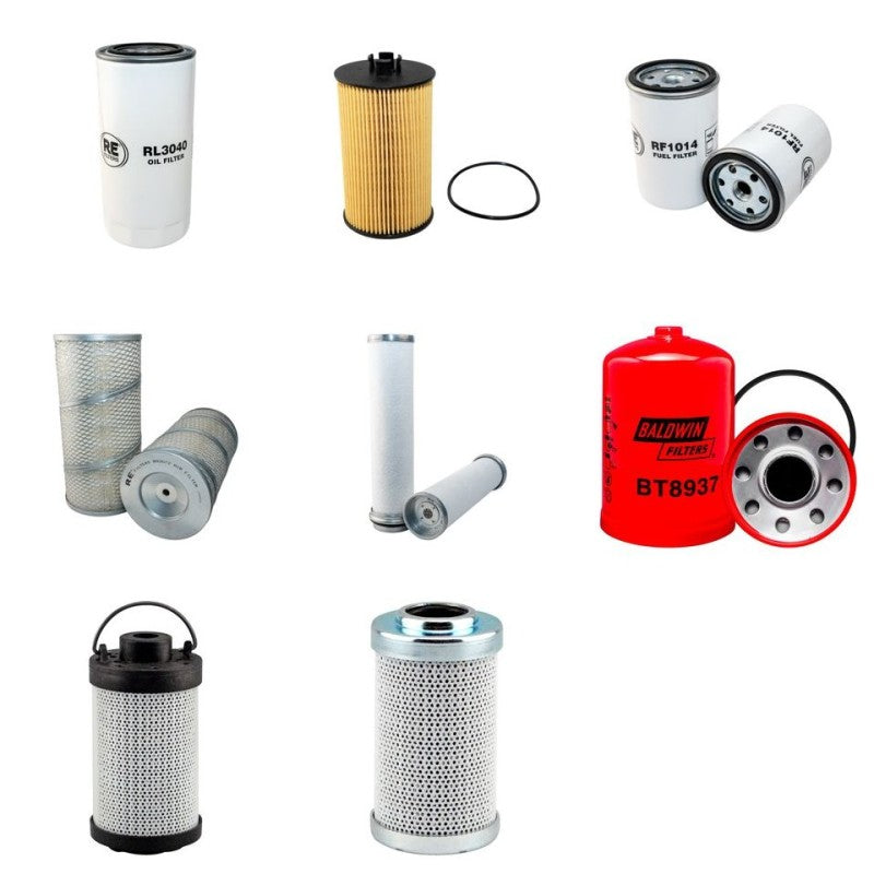 DYNAPAC (WINGET) F8W Filter Service Kit w/Deutz BF4M1012 Eng.