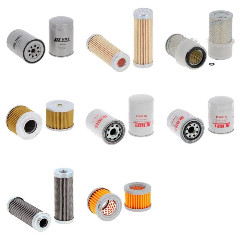 Dynapac (winget) VD 251 Filter Kit with Mitsubishi engine