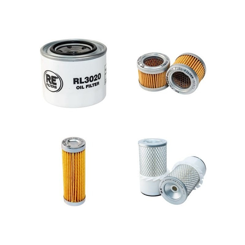 DYNAPAC (WINGET) VD251 Filter Service Kit Air Oil Fuel Filters w/Mitsubishi Eng.