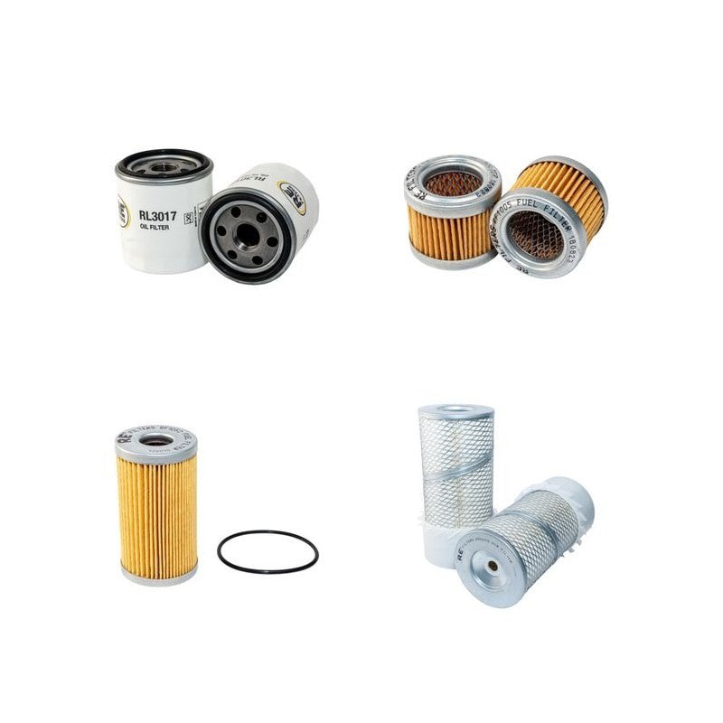 DYNAPAC (WINGET) VD451 Filter Service Kit Air Oil Fuel Filters w/Mitsubishi Eng.