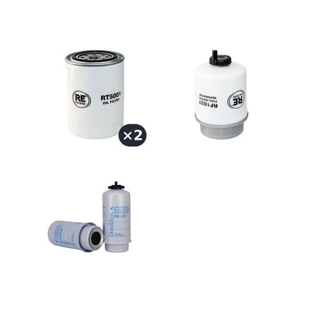 ECO LOG 564B Filter Service Kit Air Oil Fuel Filters w/CAT 3056E Eng.