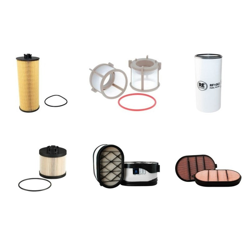 ECO LOG 574D Filter Service Kit Air Oil Fuel Filters w/MERCEDES Eng. YR 2014