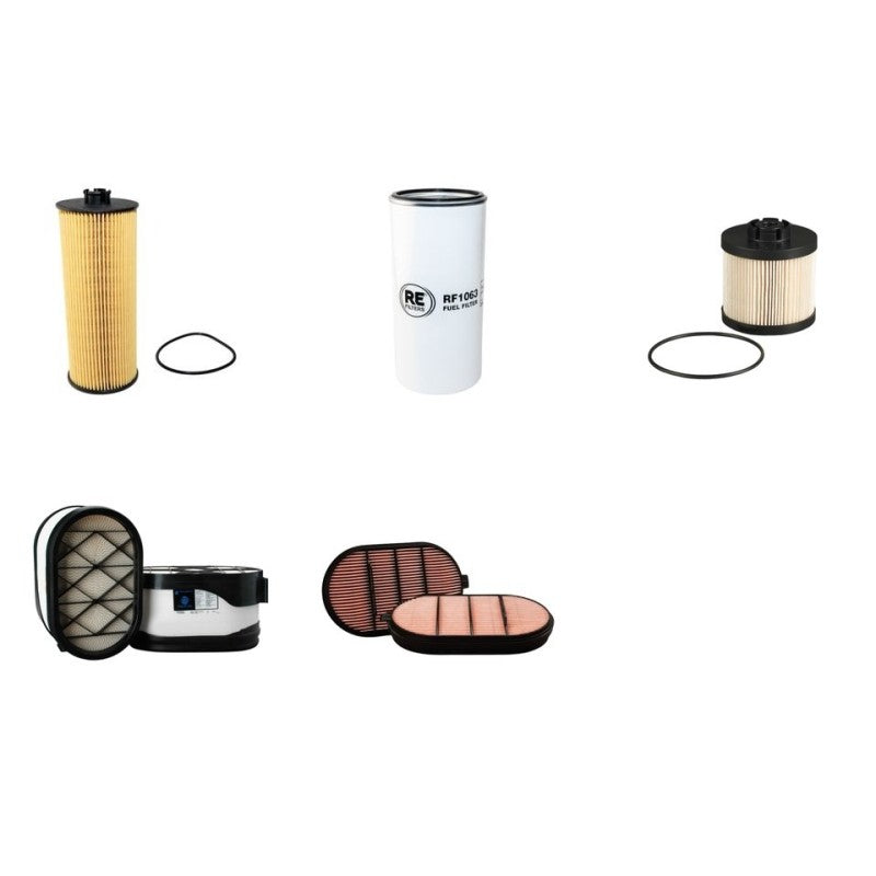 ECO LOG 590D Filter Service Kit Air Oil Fuel Filters w/MERCEDES Eng.