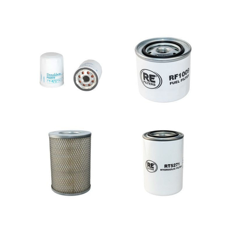 ECOAIR F20P Compressor Filter Service Kit w/ Perkins/Shibaura Eng.
