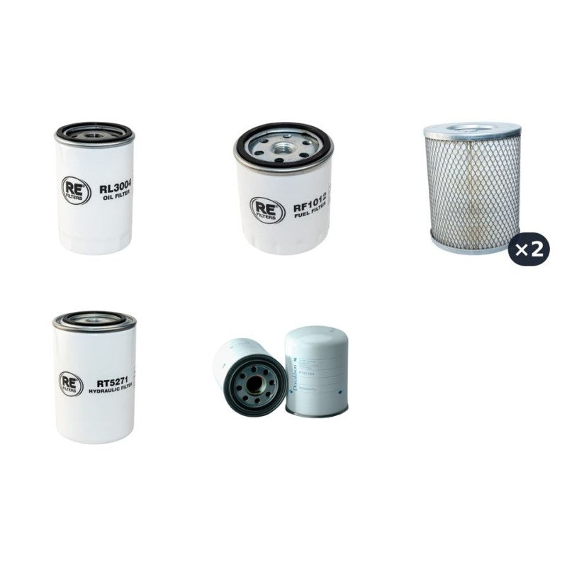 ECOAIR F42 Compressor Filter Service Kit w/ Deutz F3L1011 Eng.