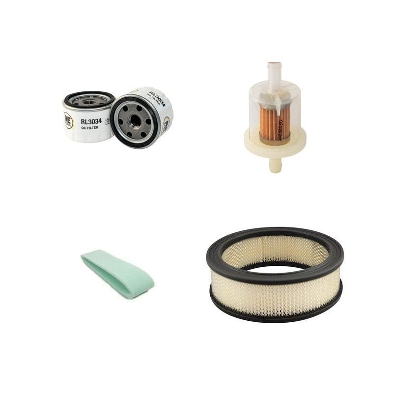 ETESIA HYDRO 100MVEH Filter Service Kit Air Oil Fuel Filters w/BRIGGS+STATTON VANGUARD 18HP Eng.