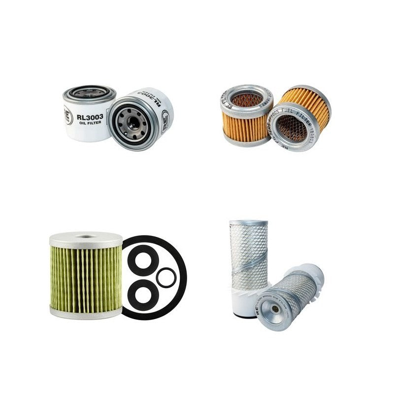 EUROCOMACH ES150 Filter Service Kit Air Oil Fuel Filters w/ISUZU Eng.