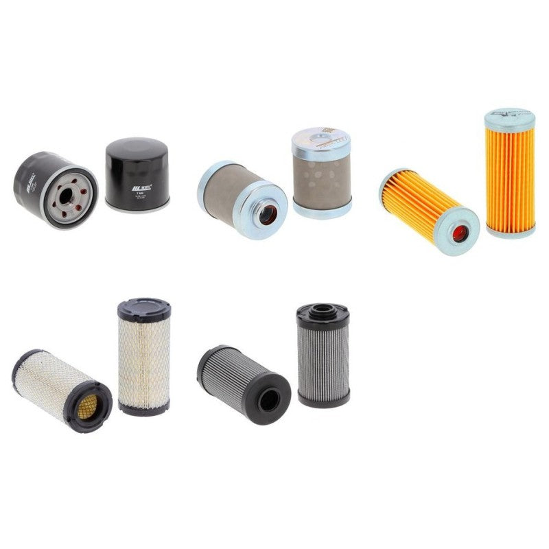 Eurocomach ES 180 ZT Filter Kit with Yanmar 3TNV70-NPR engine 2012-