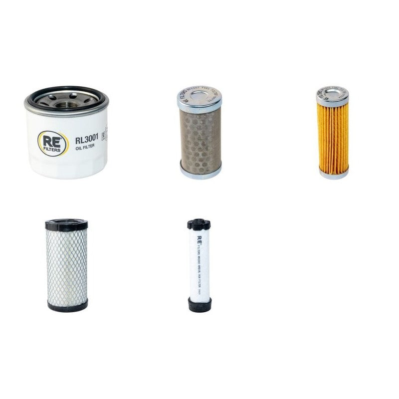 EUROCOMACH ES25ZT Filter Service Kit w/Yanmar 3Ynv76 Eng.