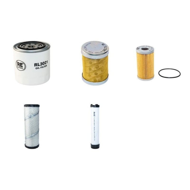 EUROCOMACH ES300SR Filter Service Kit Air Oil Fuel Filters w/Kubota Eng.