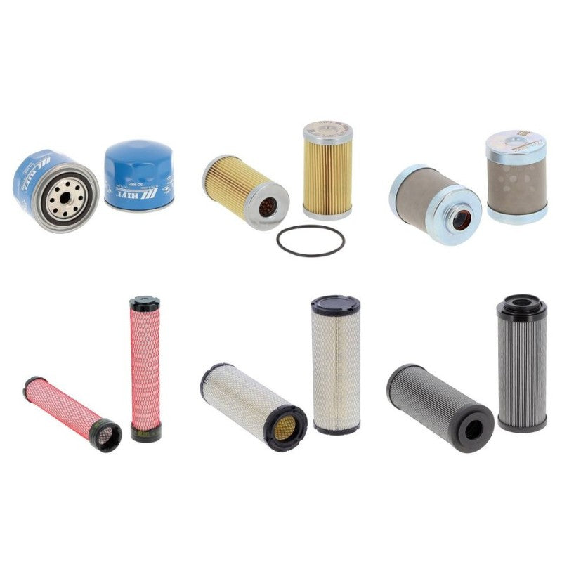 Eurocomach ES 40 ZT Filter Kit with Kubota D1503 engine 2015-
