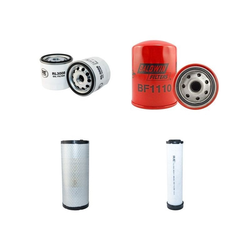 EUROCOMACH ES800 Filter Service Kit w/Mitsubishi S4S-D Eng. 2006-