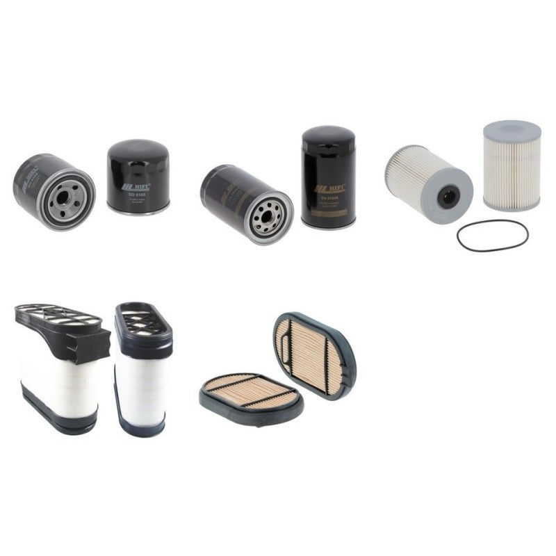 Eurocomach ES 85 ZT-4 Engine Filter Kit with Yanmar 4TNV98CT engine 2015-