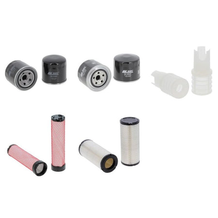 Eurocomach ES 850 ZT Engine Filter Kit with Yanmar 4TNV98-ZSPR engine 2011-