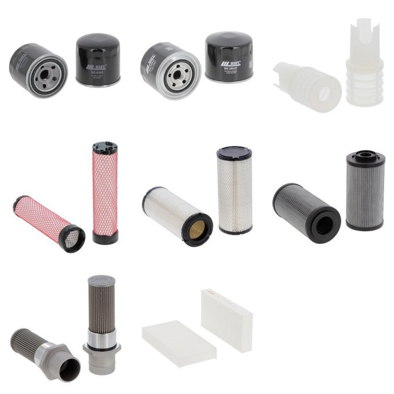 Eurocomach ES 900 UR Filter Kit with Yanmar 4TNV98 engine 2010-
