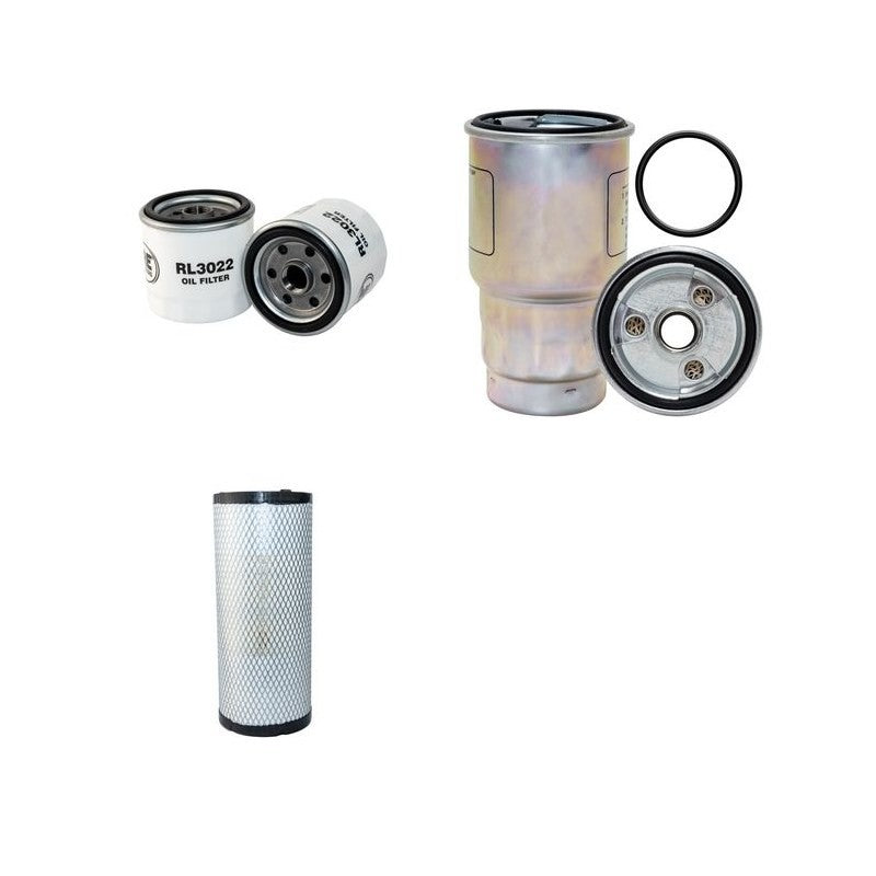 EUROCOMACH ETL160.4 Filter Service Kit Air Oil Fuel Filters w/Cummins Eng.