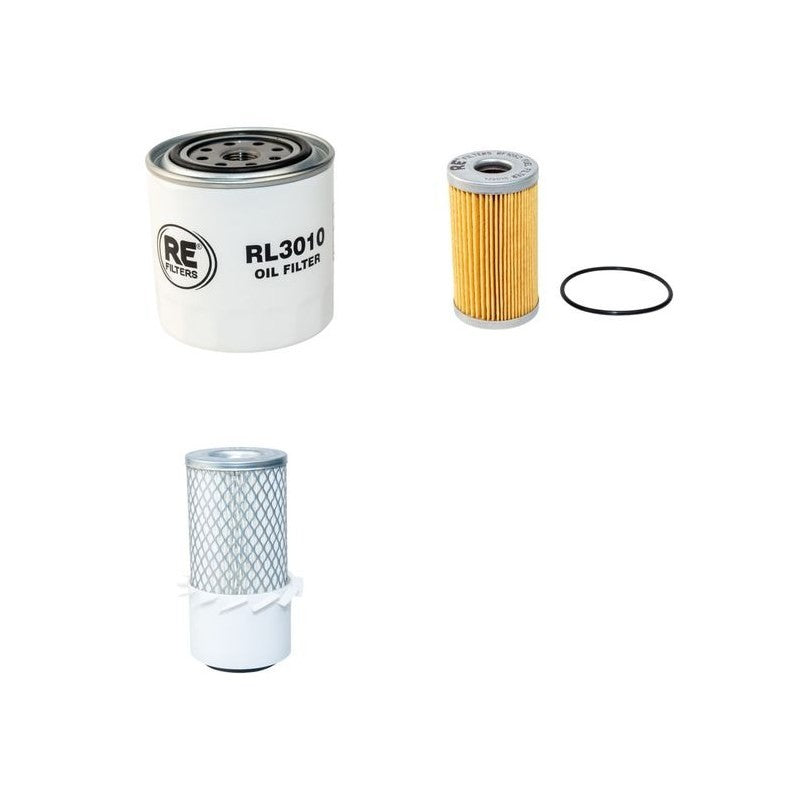 EUROMACH 1500M Filter Service Kit Air Oil Fuel Filters w/Kubota 1105 Eng.