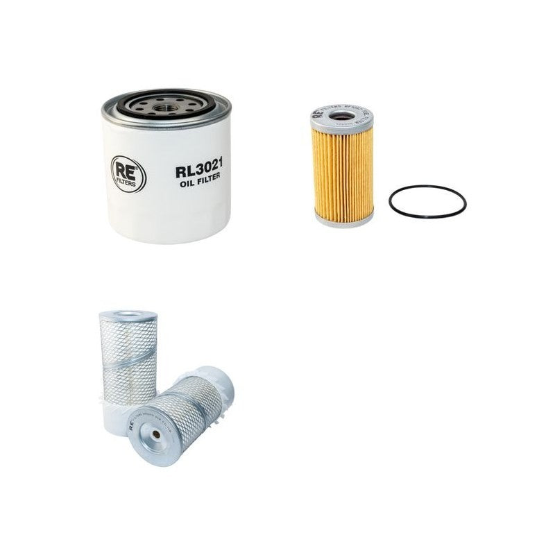 EUROMACH 5000M Filter Service Kit Air Oil Fuel Filters w/Kubota V2003T Eng.