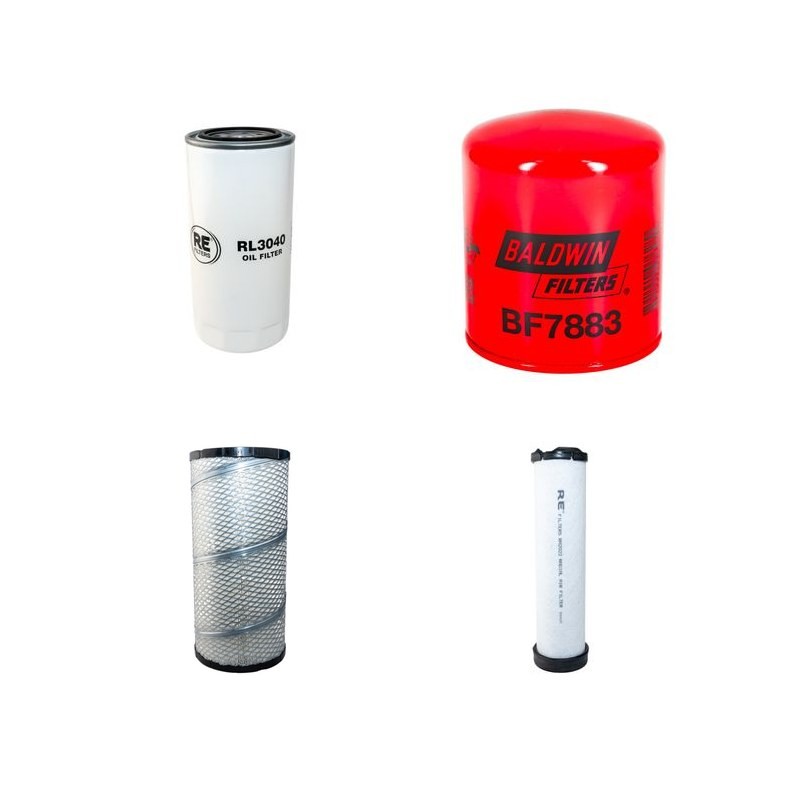 FARESIN FH3000/17F Filter Service Kit Air Oil Fuel Filters w/Deutz BF4M2012 Eng.