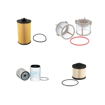 FAUN GRUES ATF90G4 Filter Service Kit Air Oil Fuel Filters w/MERCEDES OM924LA Eng.