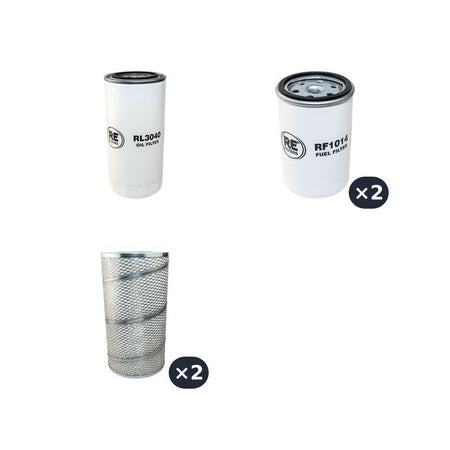 FAUN GRUES RTF40-3 Filter Service Kit Air Oil Fuel Filters w/Deutz F8L513 Eng.