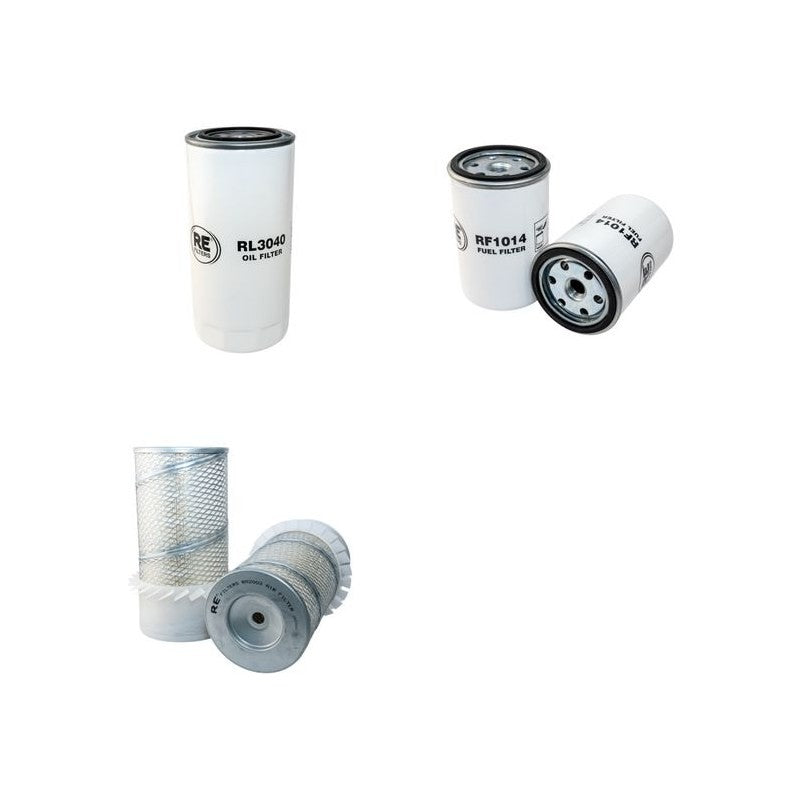 FAUN K25.2 Filter Service Kit Air Oil Fuel Filters w/Deutz F8L413 Eng.