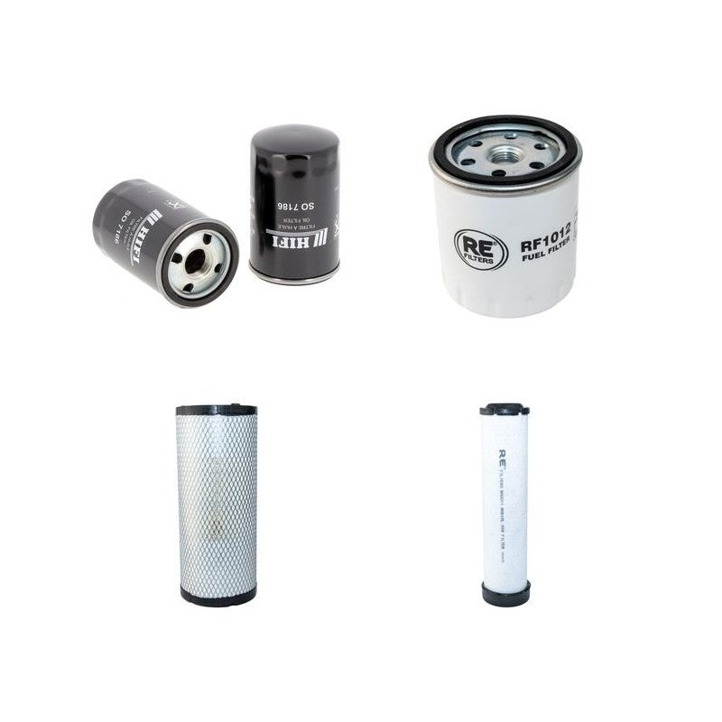 FENDT 209V FARMER Filter Service Kit Air Oil Fuel Filters w/Deutz Eng. YR 2003- 90 CH