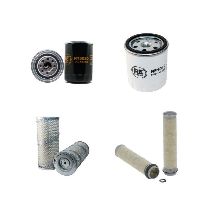 FENDT 260V/VA FARMER Filter Service Kit Air Oil Fuel Filters w/Deutz F3L913 Eng. YR 1.96-02.03 60 CH