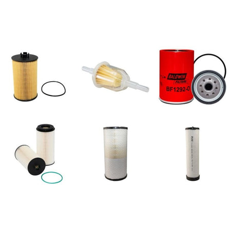FENDT 313SCR Filter Service Kit Air Oil Fuel Filters w/Deutz TCD2012L04-4V Eng. YR 2012- 135 CH