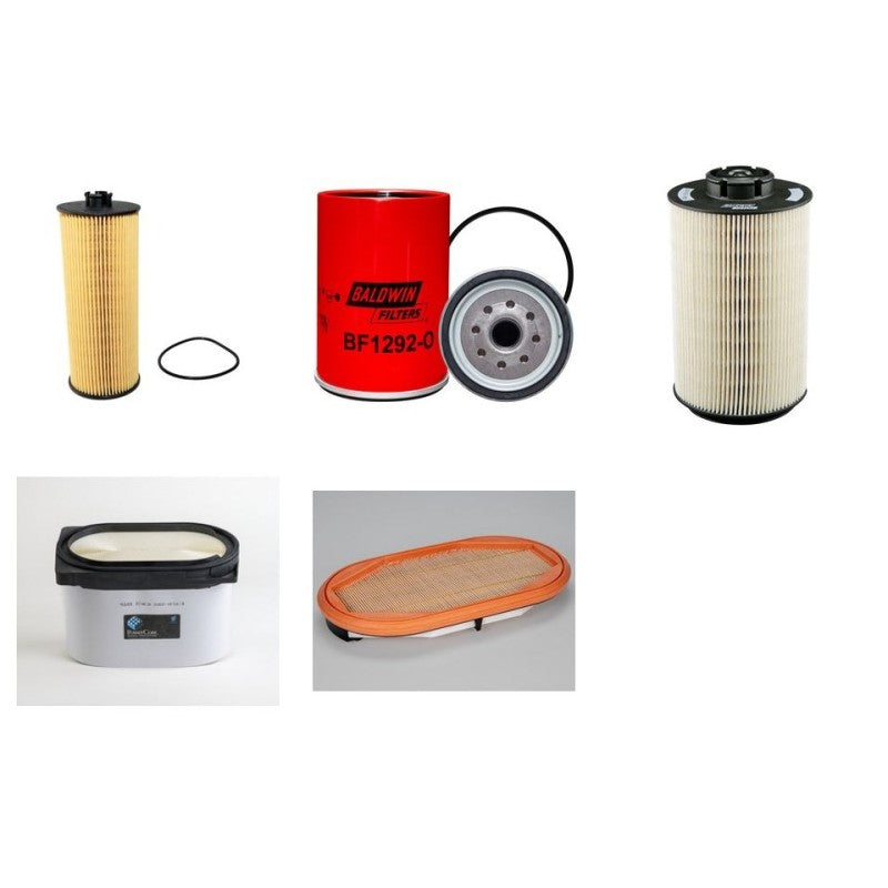 FENDT 714 VARIO SCR Filter Service Kit w/ 6CYL Eng. YR 2012- 145 CH