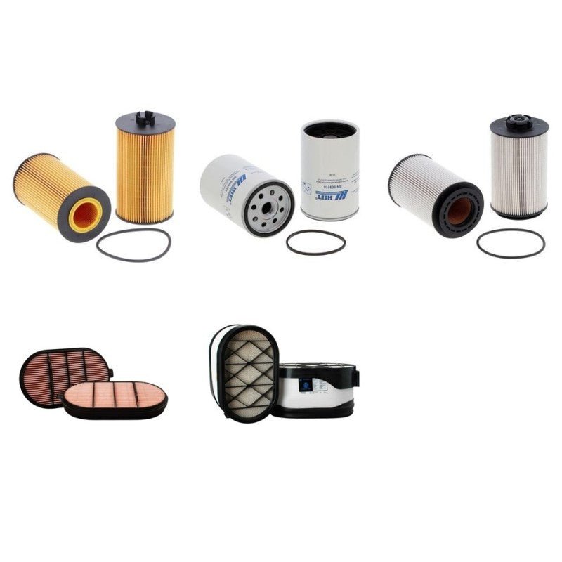 FENDT 826 VARIO SCR Filter Service Kit Air Oil Fuel Filters w/Deutz TCD Eng. YR 2010- 835-