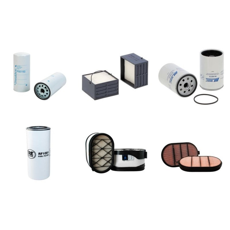 FENDT 927 VARIO SCR Filter Service Kit Air Oil Fuel Filters w/Deutz TCD Eng. YR 2011- 942-