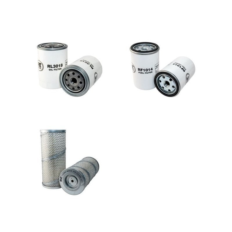 FENDT F255GT Filter Service Kit Air Oil Fuel Filters w/Deutz F3L912H Eng. YR 01.77-