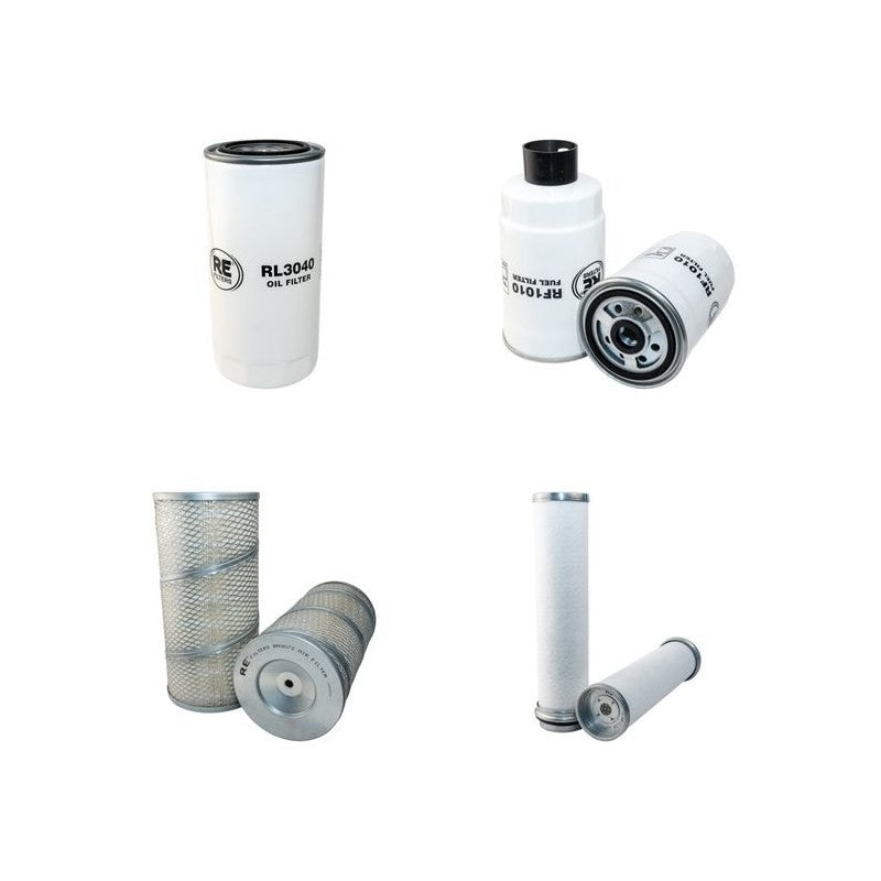 FENDT F395GTA/GHA Filter Service Kit Air Oil Fuel Filters w/Deutz F6L913 Eng.