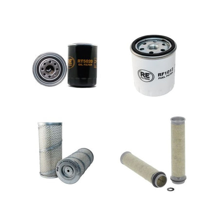FENDT FARMER 250S/SA/V/VA Filter Service Kit Air Oil Fuel Filters w/Deutz F3L913 Eng. YR 1.96-2.03