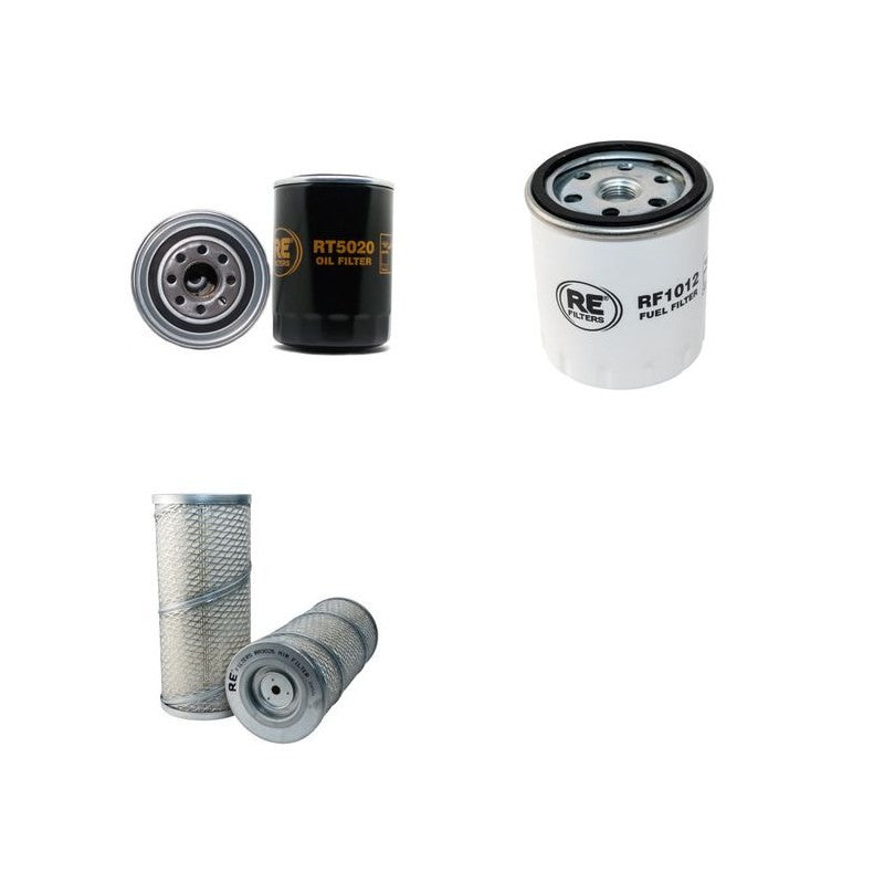 FENDT FARMER 275S Filter Service Kit Air Oil Fuel Filters w/Deutz F4L912 Eng. YR 88-95