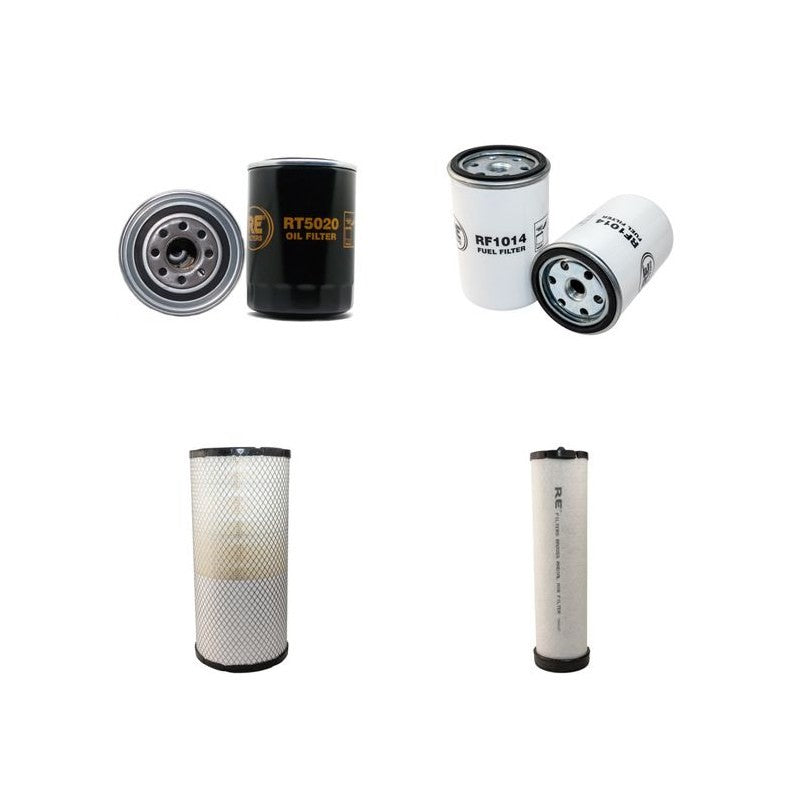 FENDT FARMER 309Ci TURBO Filter Service Kit Air Oil Fuel Filters w/Deutz BF 4M1012E Eng.