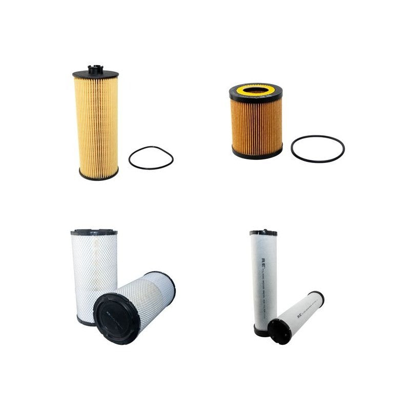 FENDT FAVORIT 714 VARIO ( SERIES I+II) Filter Service Kit Air Oil Fuel Filters w/Deutz BF6M2013C Eng. YR 1998-