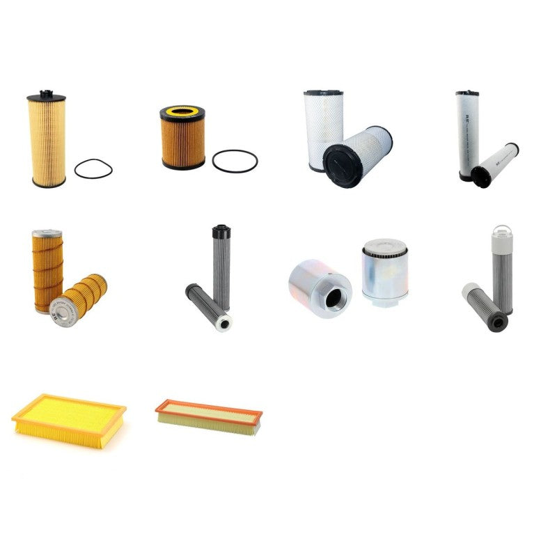 FENDT FAVORIT 818 VARIO  Filter Service Kit w/Deutz BF 6M2013 Eng. YR 11.02-