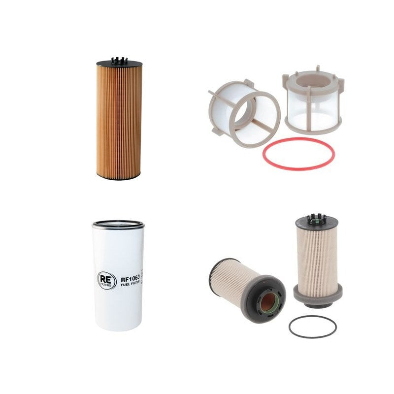 FENDT KATANA 50 Filter Service Kit Air Oil Fuel Filters w/MERCEDES OM 502LA Eng. YR 2013-