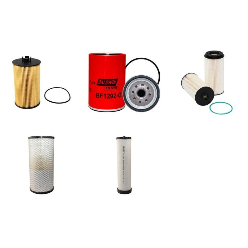 FENDT VARIO 309 Filter Service Kit Air Oil Fuel Filters w/Deutz TCD 2012L-4V Eng. YR 8.06-
