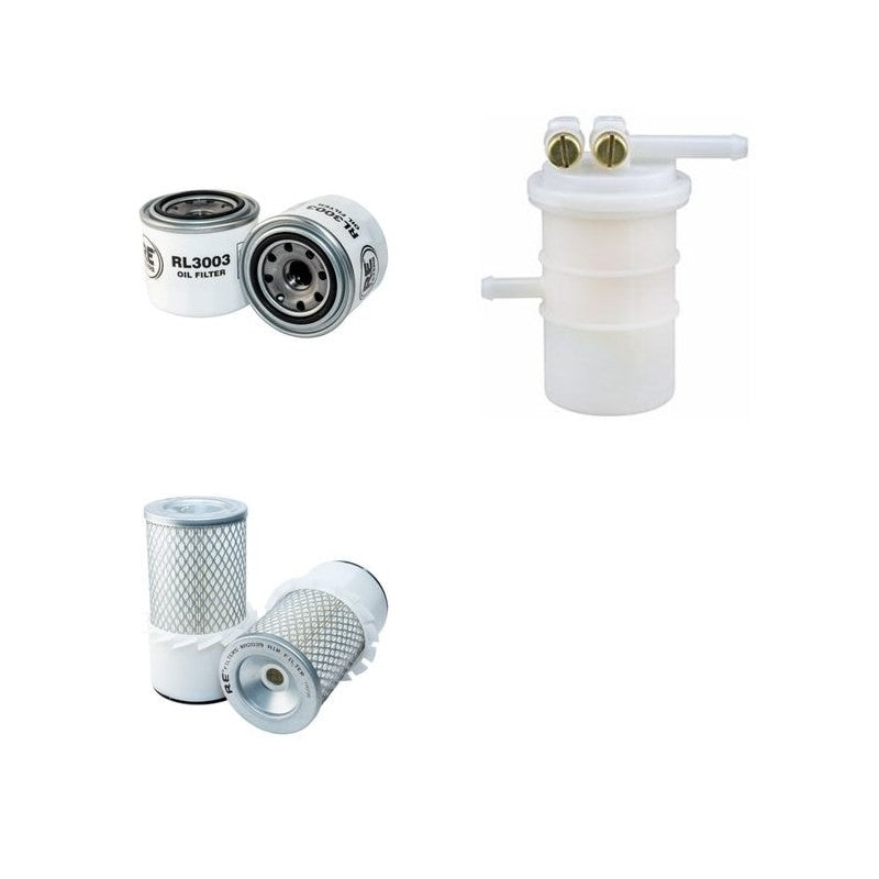 FERRARI AGRI 18 Filter Service Kit Air Oil Fuel Filters w/Mitsubishi Eng.
