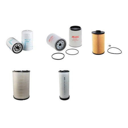 Fiat Kobelco E235BSR Filter Service Kit Air Oil Fuel Filters with Hino J05ETA-KSDD Engine Serial No YF05-YU05-2001 Year 2007-