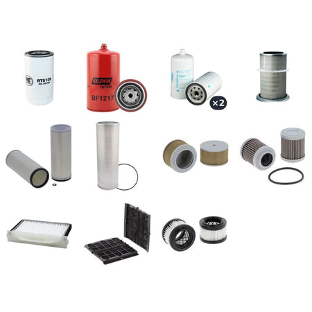 Fiat Kobelco E235Evolution Filter Service Kit with Iveco Engine 01.03-12.04
