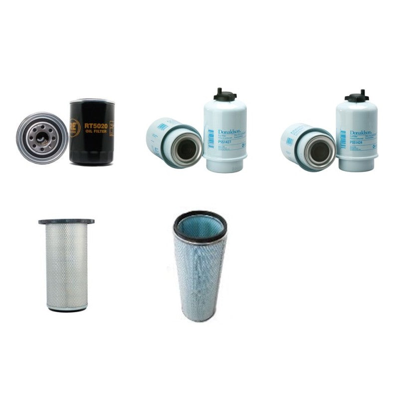 Filter kit suitable for CAT IT14G with Perkins Engine Serial No -1WN00659
