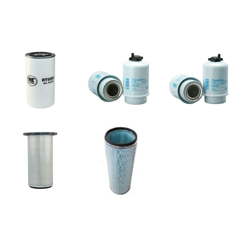 Filter kit suitable for CAT IT14G with Perkins Engine Serial No -8ZM00331