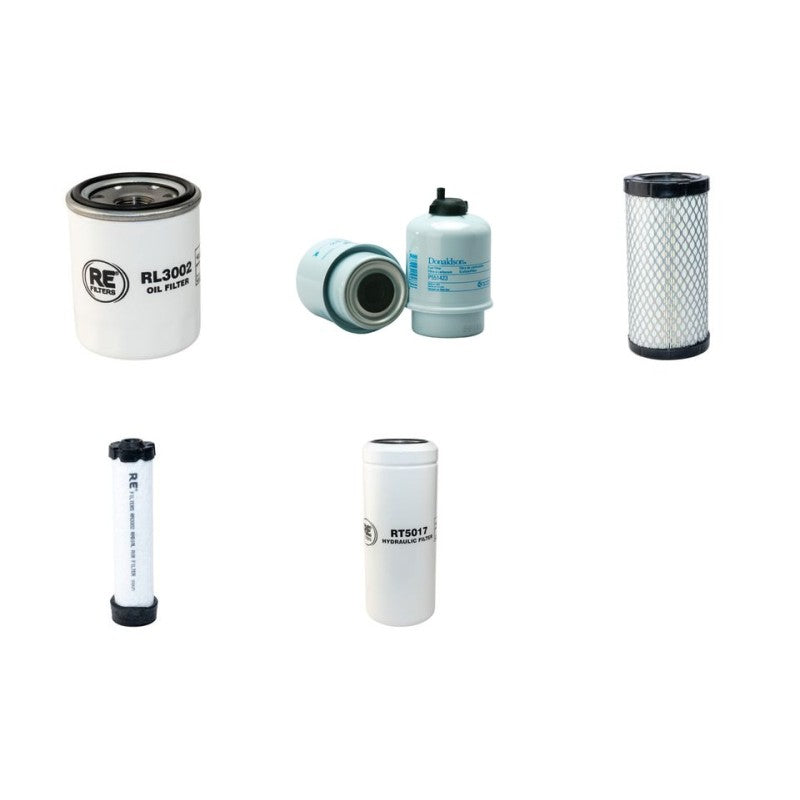 Filter service kit suitable for CAT 301.8 D w/ Mitsubishi Eng