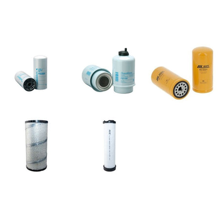 Filter service kit suitable for CAT 312C - 312CL 3064 T Eng. Air Oil Fuel
