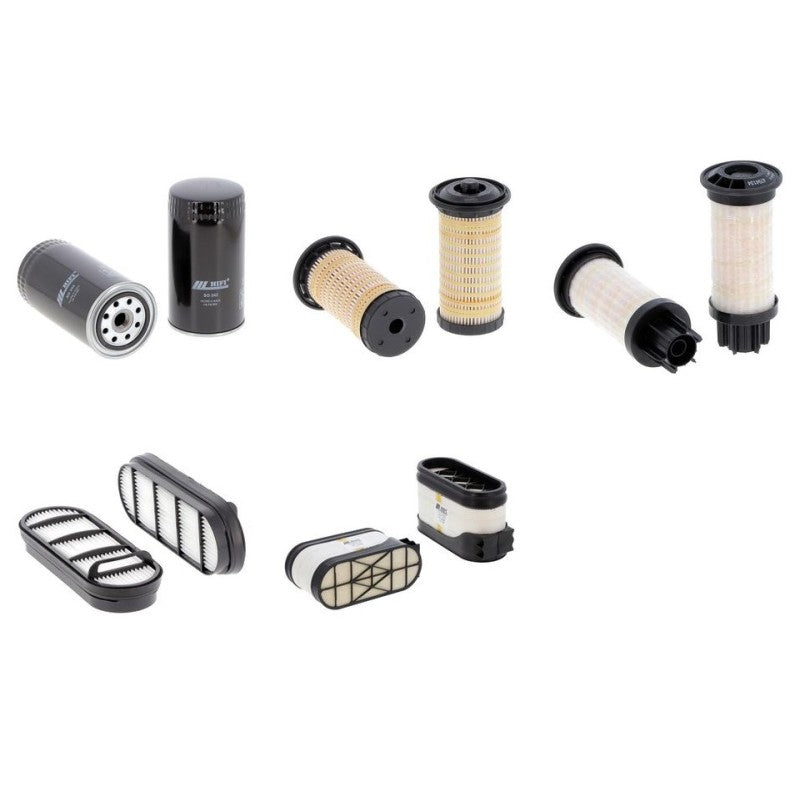Finlay 684 SUPERTRAK Engine Filter Kit with Caterpillar engine 2012-