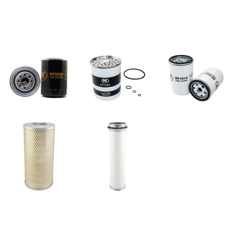 Finlay Terex 303 Filter Service Kit Air Oil Fuel Filters with Deutz F4L912 Engine